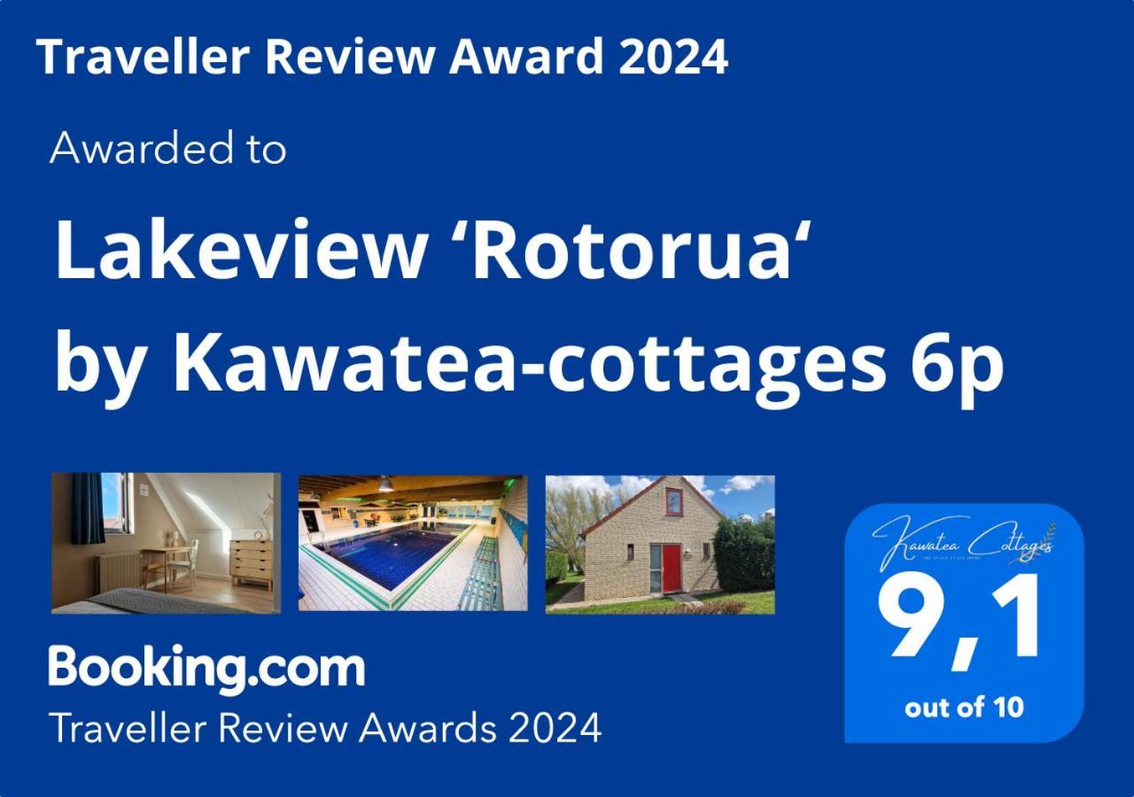 Lakeview 'Rotorua' 4-6 Pers By Kawatea Cottages Ewijk Экстерьер фото